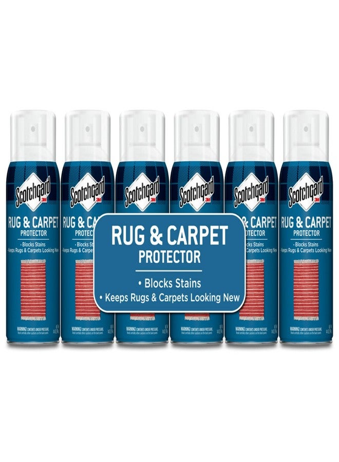 Scotchgard Rug & Carpet Protector, Carpet & Rug Protector Blocks Stains During Spring and Summer Gatherings, Fabric Protector Makes Cleanup of Stains from Muddy Footprints Easier, 14 oz(Pack of 6) - Image 1